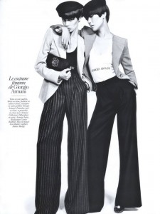 Tao Okamoto & Ranya Mordanova - Vogue Paris August 2009